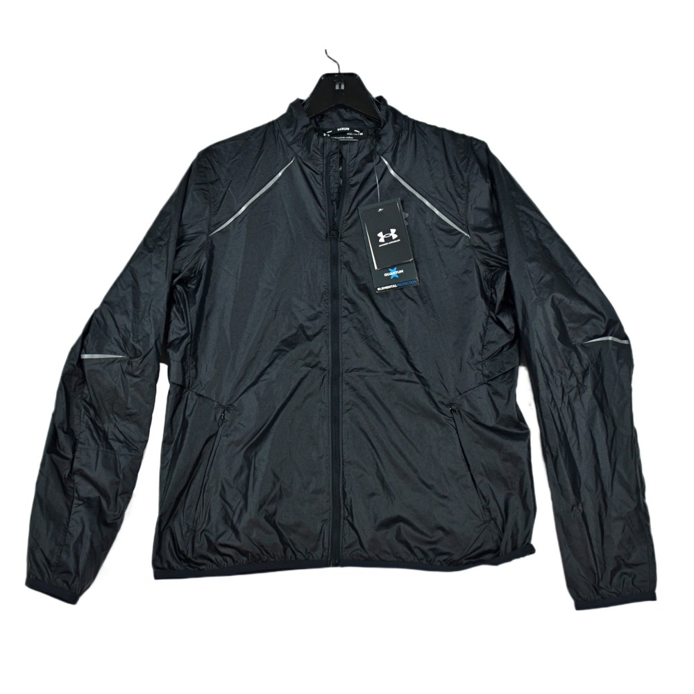 Under Armour Jacket Women's M Run Impasse Waterproof Reflect Full Zip Fitted NEW